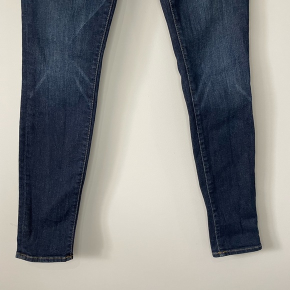 Frame denim Le Skinny de Jeanne dark wash jeans - Picture 7 of 12